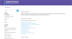 Desktop Screenshot of nursinglibrary.org